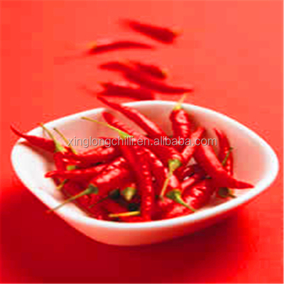 Small Red Yidu Dried Hot Chillies Peppers Allergen Info May Contain Sulfites 25000 - 30000shu